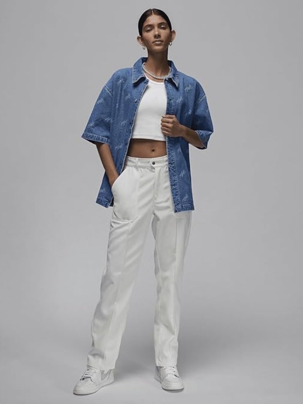Nike Jordan | Women's Woven Pants (FN5446-133, Sail) White Size X-Large NWT